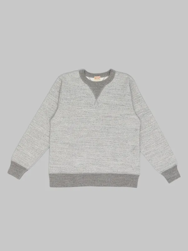 Whitesville Loopwheel Sweatshirt Heather Grey made by Whitesville