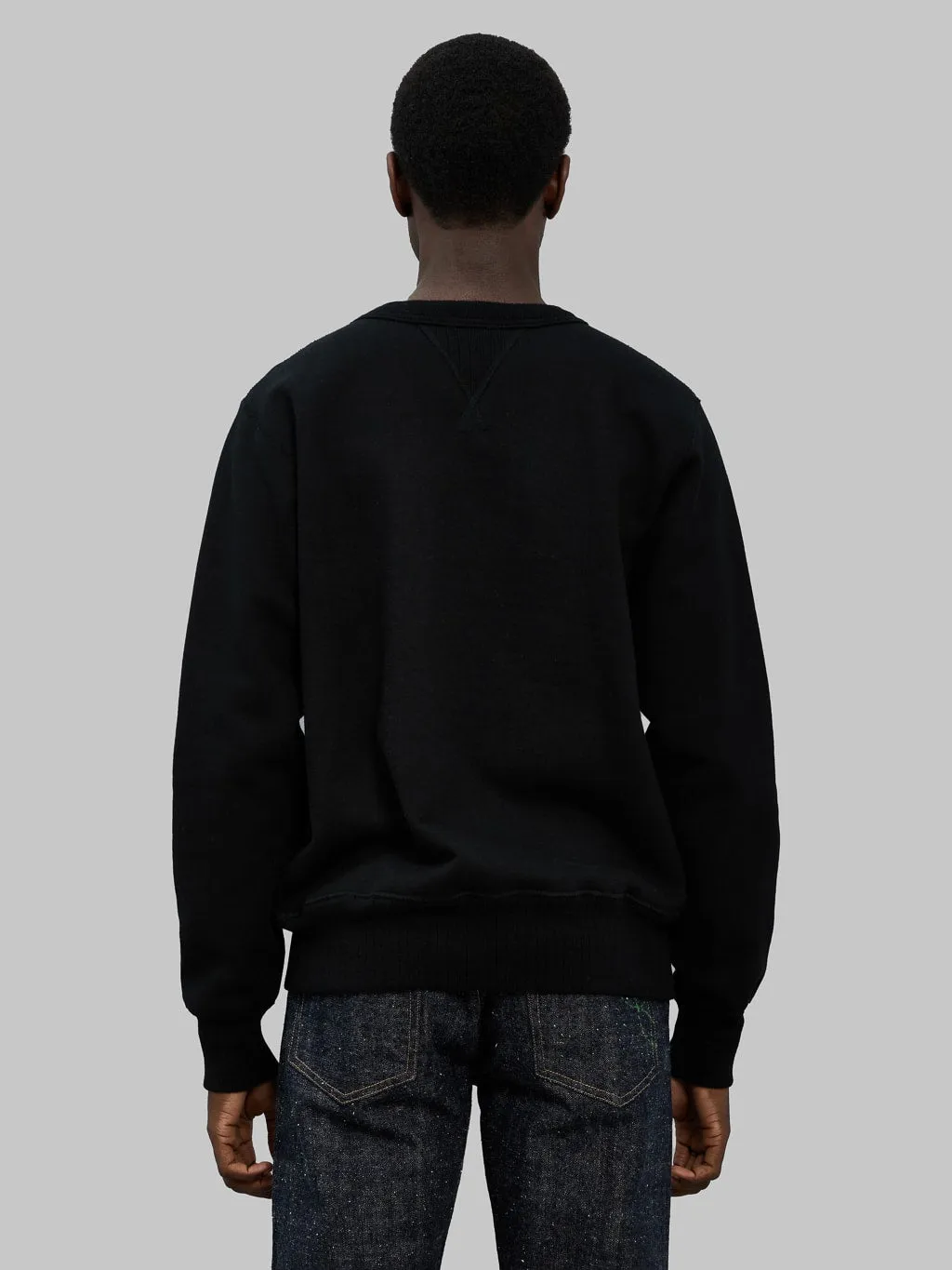 Whitesville Loopwheel Sweatshirt Black sold by Whitesville product image thumbnail 3