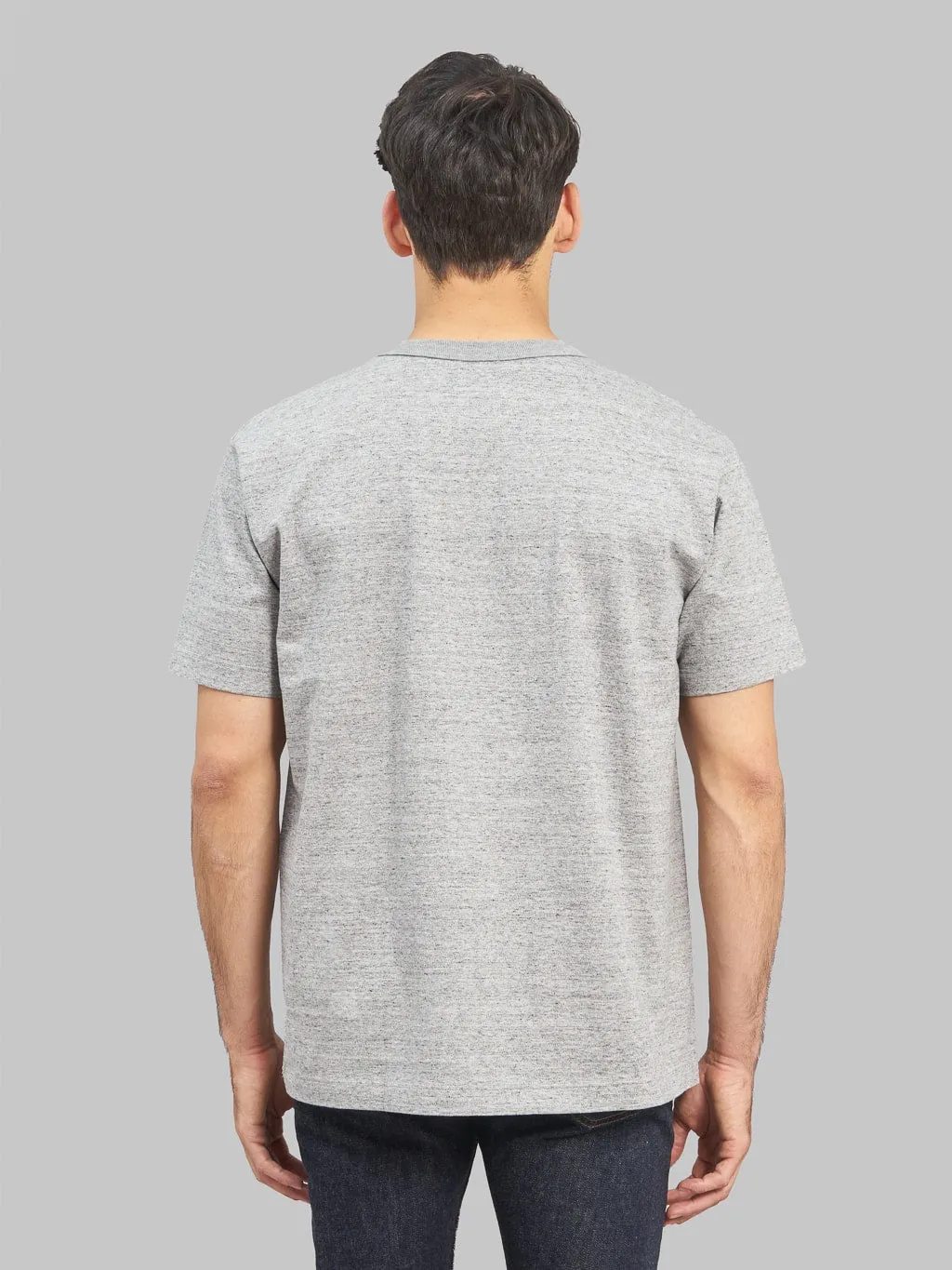 Whitesville Heavyweight Pocket T-Shirt Heather Grey sold by Whitesville product image thumbnail 2