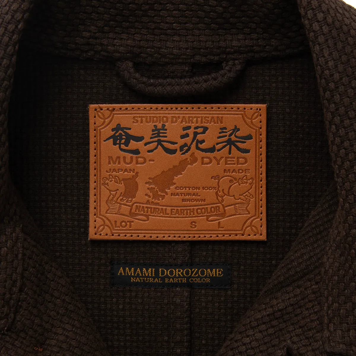 奄美大島泥染刺し子ジャケット【4632】 sold by Studio D'Artisan product image thumbnail 5