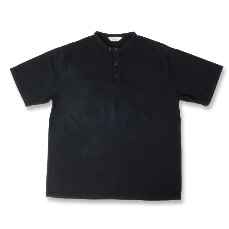 Loop Wheel Henry Neck T-shirt【OR-9113】 made by Orgueil