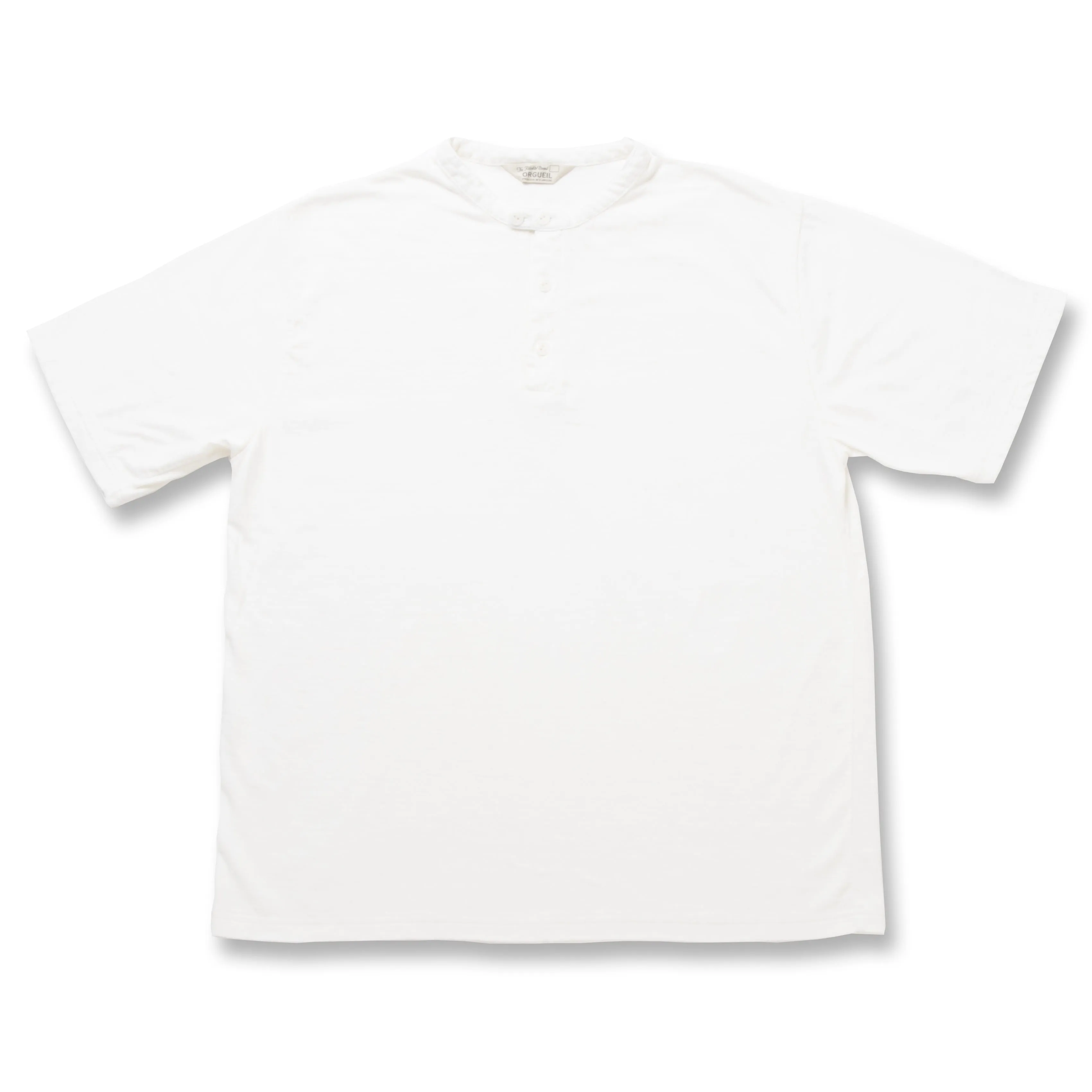 Loop Wheel Henry Neck T-shirt【OR-9113】 sold by Studio D'Artisan product image thumbnail 2
