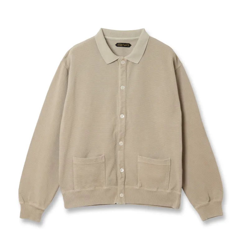 Pique Knitting Cardigan【OR-9110A】 made by Orgueil