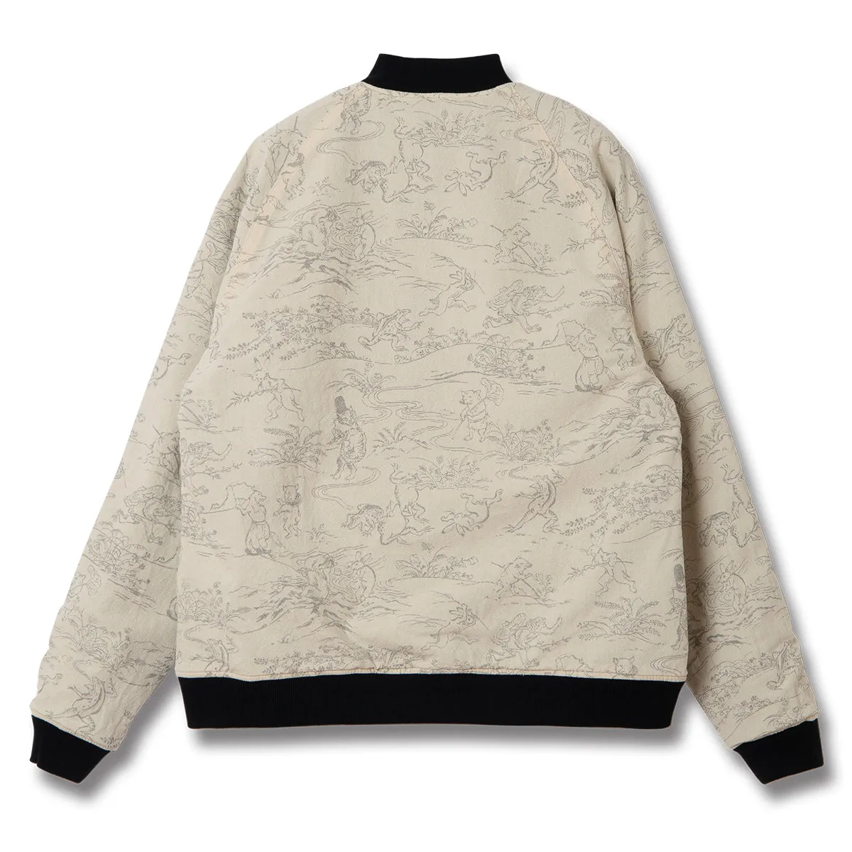鳥獣戯画スカジャン【4639】 sold by Studio D'Artisan product image thumbnail 4