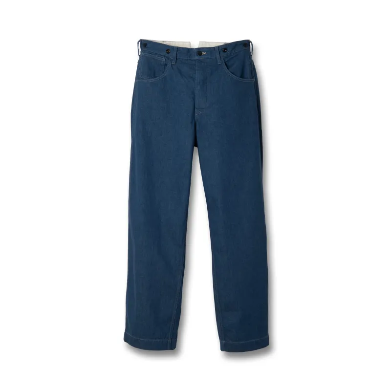 Denim Work Pants【OR-1134】 made by Orgueil