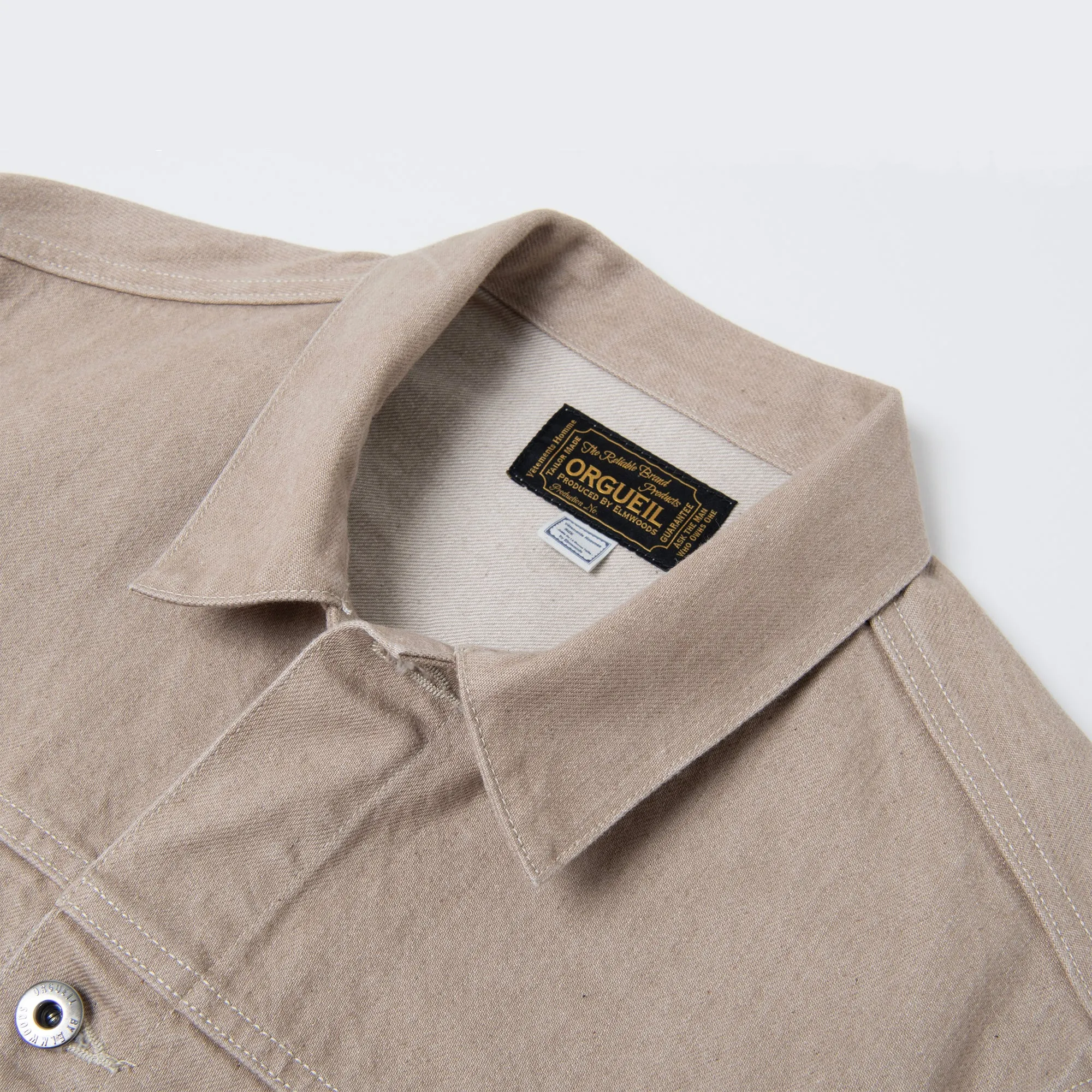 Color Denim Work Jacket【OR-4334】 sold by Studio D'Artisan product image thumbnail 3