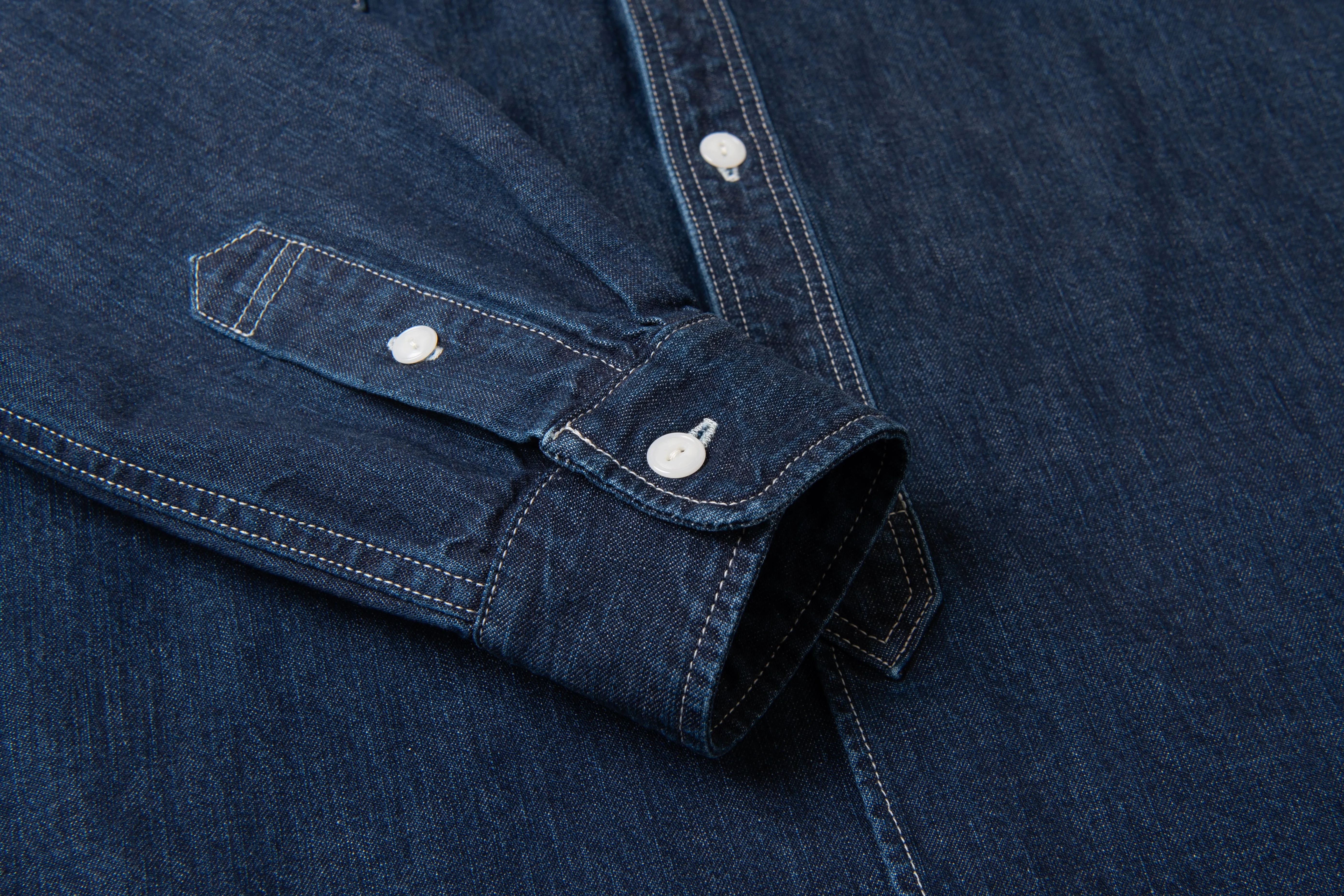 Used Denim Shirt【OR-5123U】 sold by Studio D'Artisan product image thumbnail 5