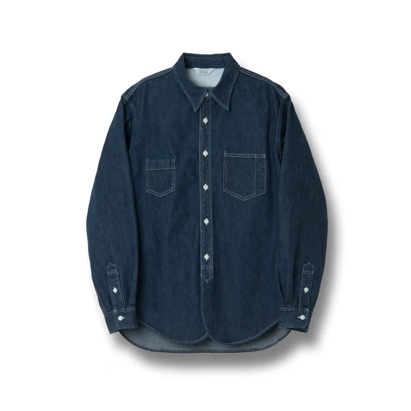 Used Denim Shirt【OR-5123U】 made by Orgueil