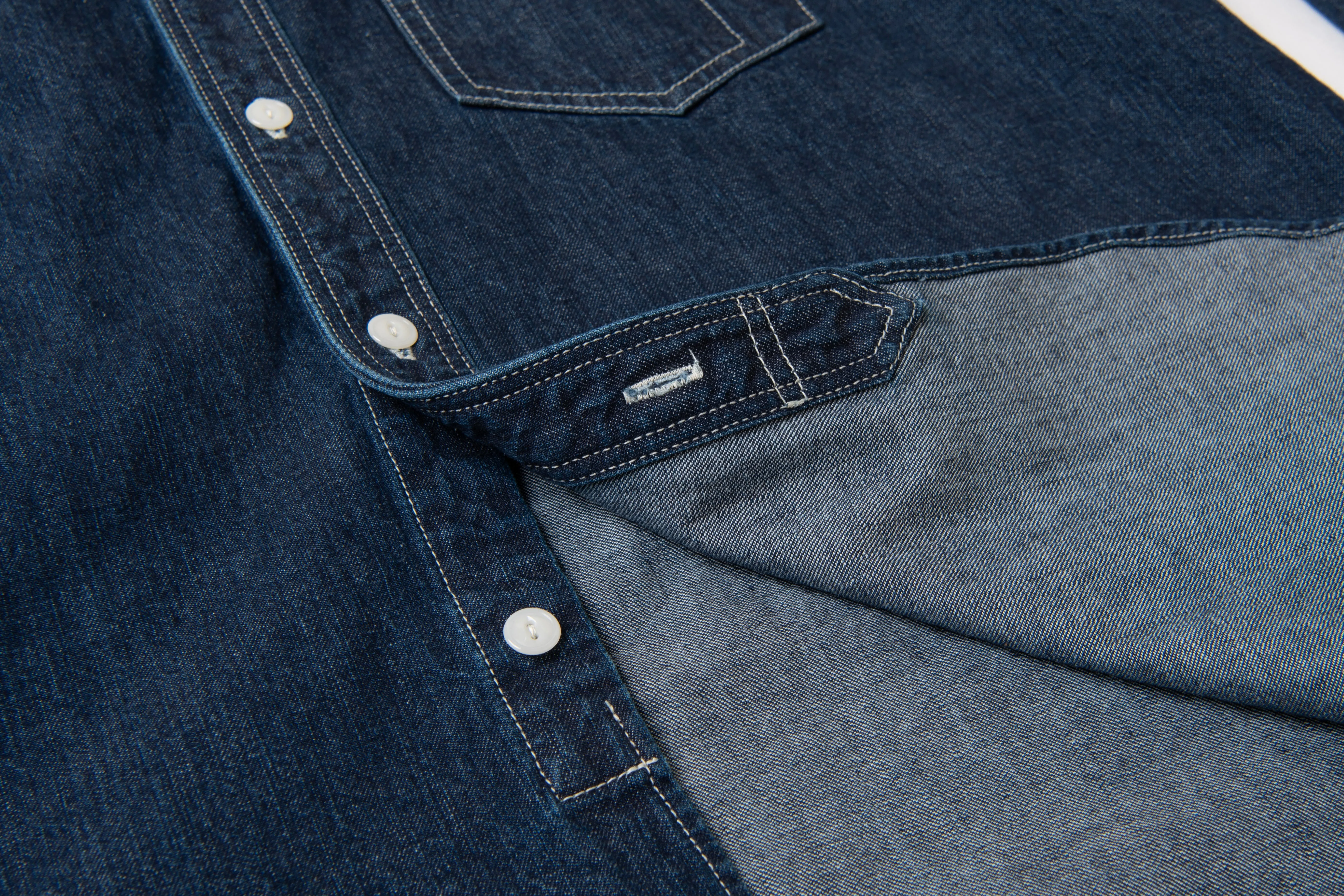 Used Denim Shirt【OR-5123U】 sold by Studio D'Artisan product image thumbnail 4
