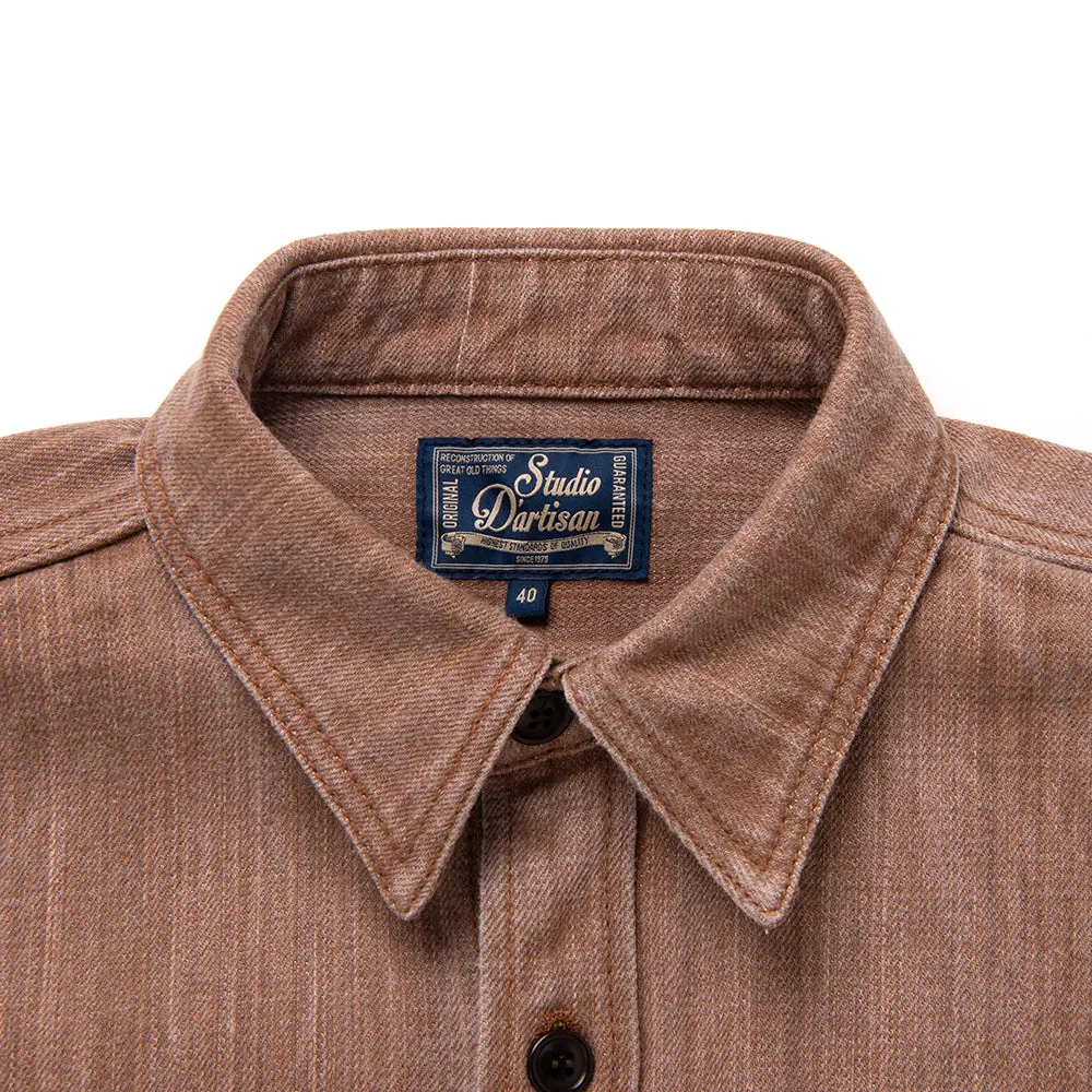 柿渋デニムシャツ【D5732】 sold by Studio D'Artisan product image thumbnail 3