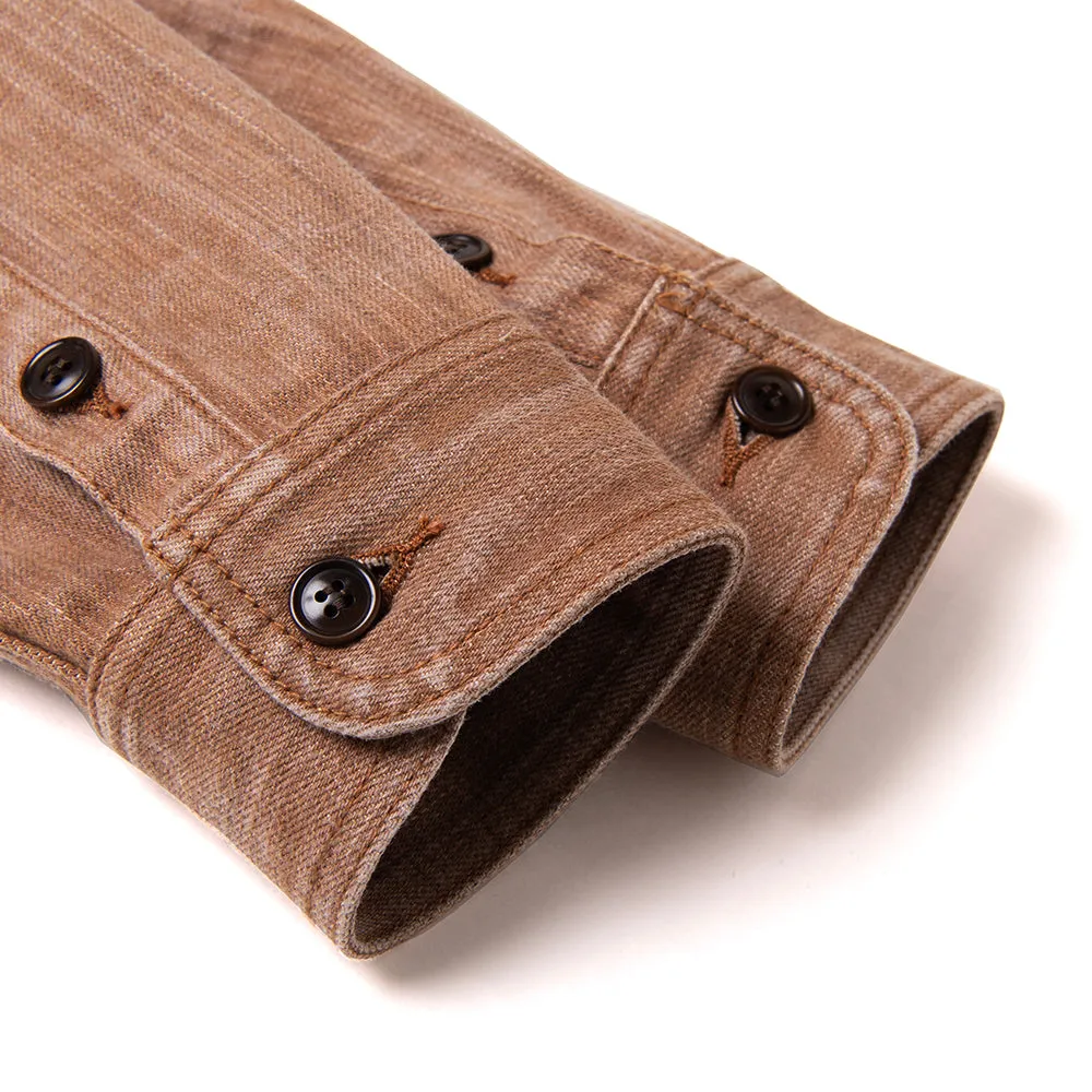 柿渋デニムシャツ【D5732】 sold by Studio D'Artisan product image thumbnail 5