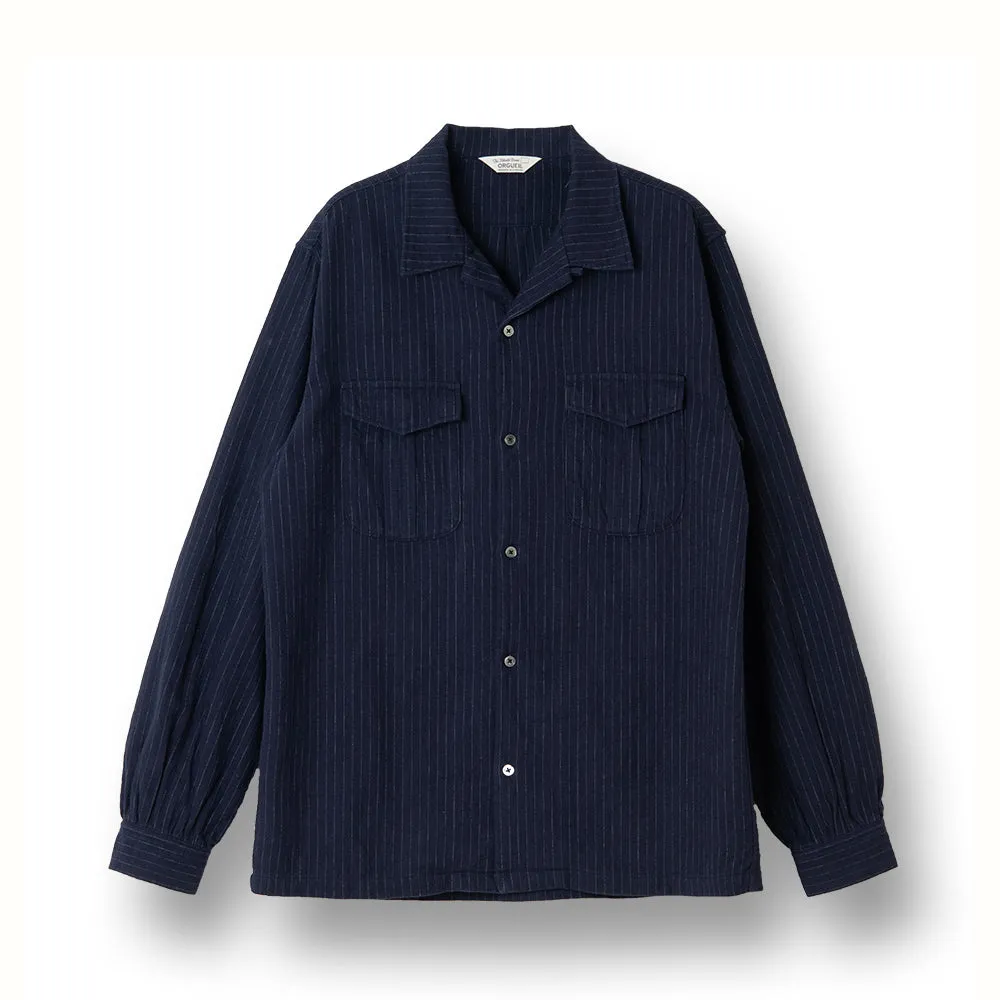 Striped Work Shirt【OR-5122】 sold by Studio D'Artisan product image thumbnail 3