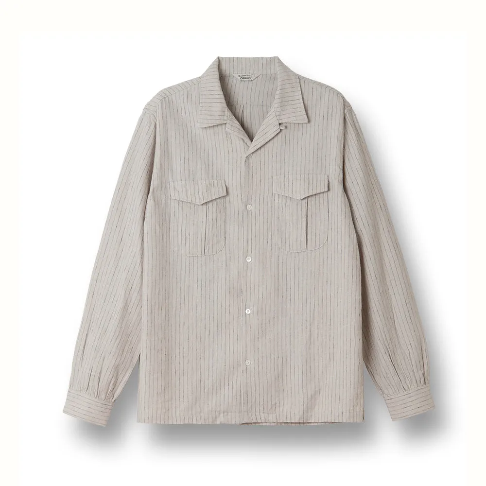 Striped Work Shirt【OR-5122】 sold by Studio D'Artisan