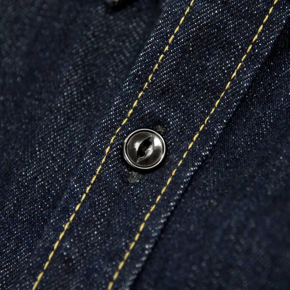 14ozデニムワークシャツ【D5335】 sold by Studio D'Artisan product image thumbnail 4