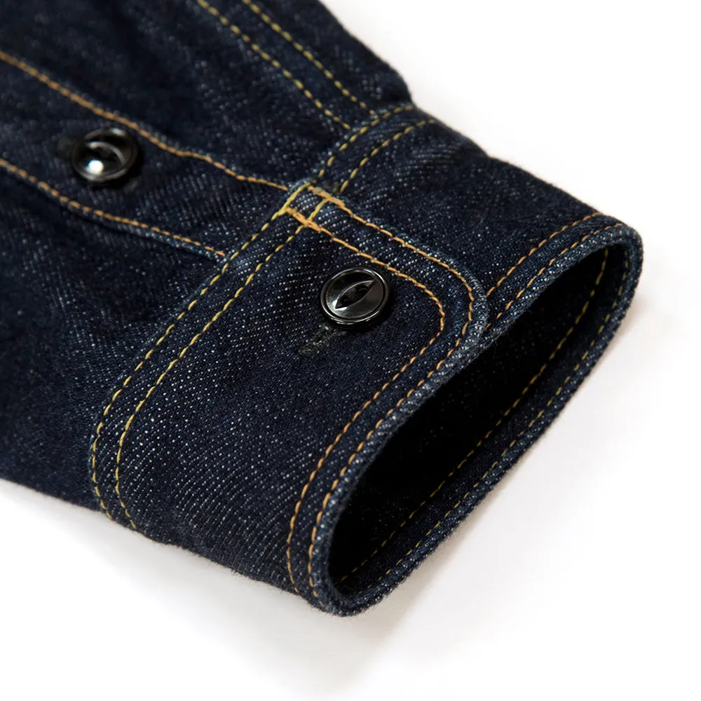 14ozデニムワークシャツ【D5335】 sold by Studio D'Artisan product image thumbnail 3