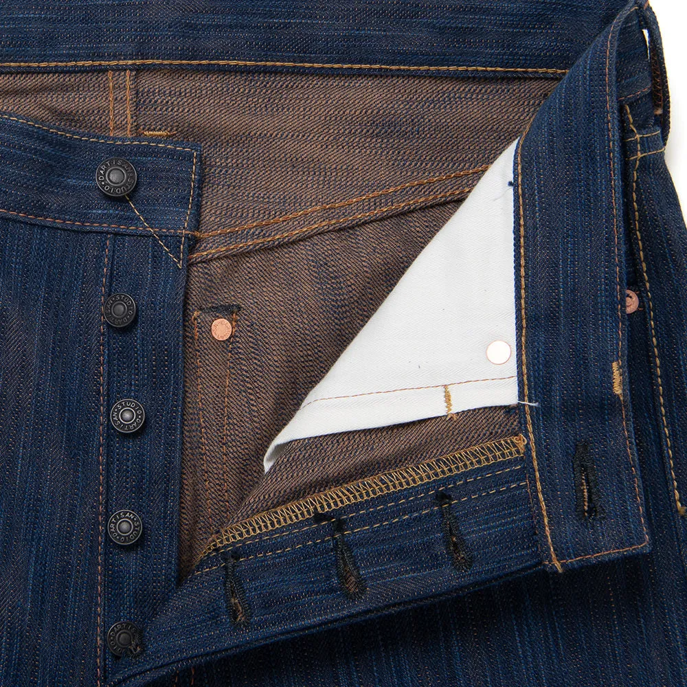 阿波正藍柿渋ジーンズ【D1905】 BIGサイズ sold by Studio D'Artisan product image thumbnail 3