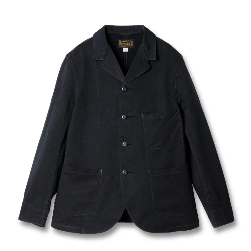 Indigo Sack Jacket【OR-4329】 made by Orgueil