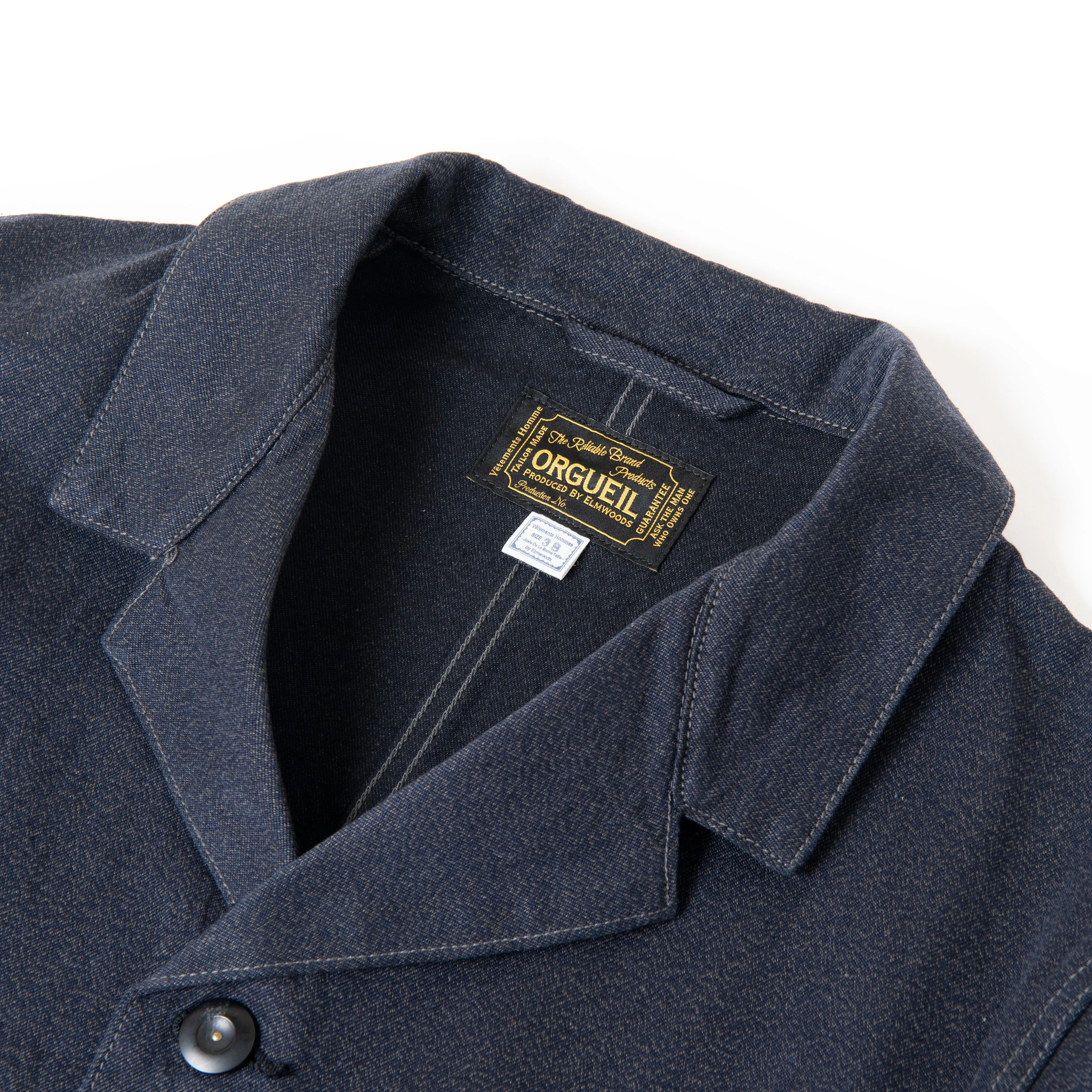 Indigo Sack Jacket【OR-4329】 sold by Studio D'Artisan product image thumbnail 3