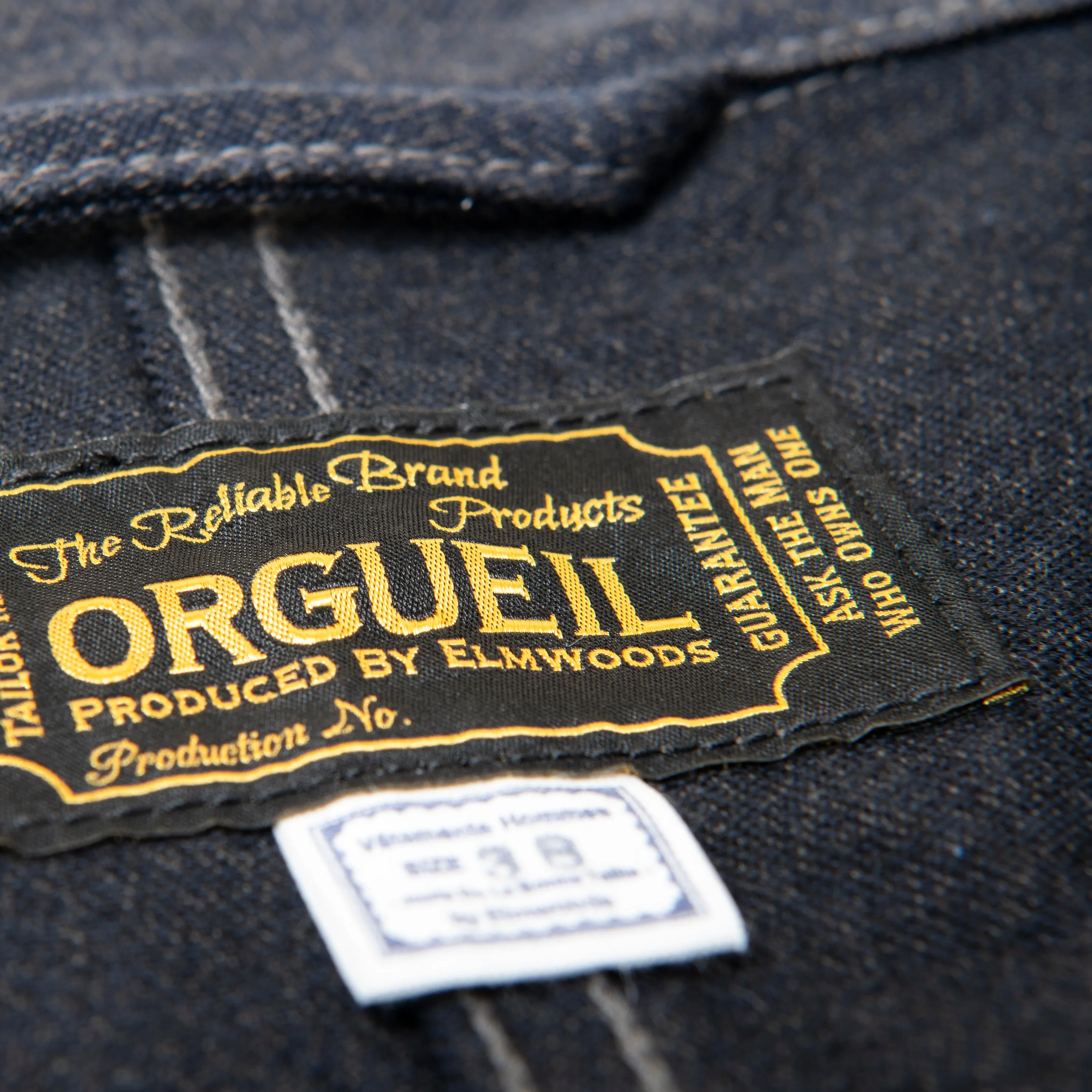 Indigo Sack Jacket【OR-4329】 sold by Studio D'Artisan product image thumbnail 4