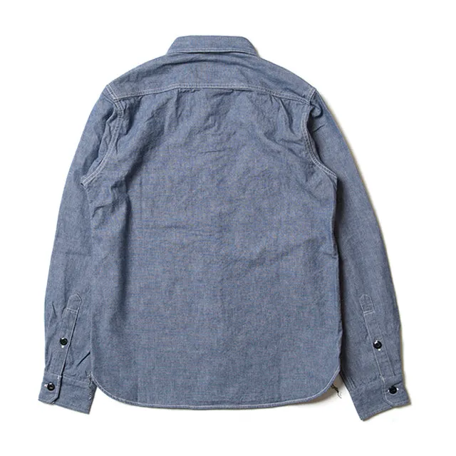 シャンブレー長袖ワークシャツ【5333A】 sold by Studio D'Artisan product image thumbnail 2