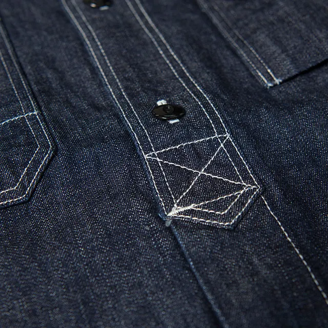 デニム長袖ワークシャツ【5333B】 sold by Studio D'Artisan product image thumbnail 5
