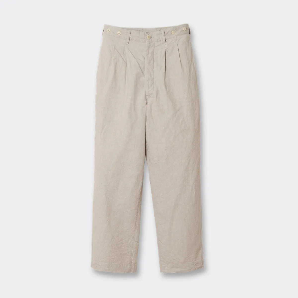 Cotton Linen Trousers 【OR-1121】 sold by Studio D'Artisan