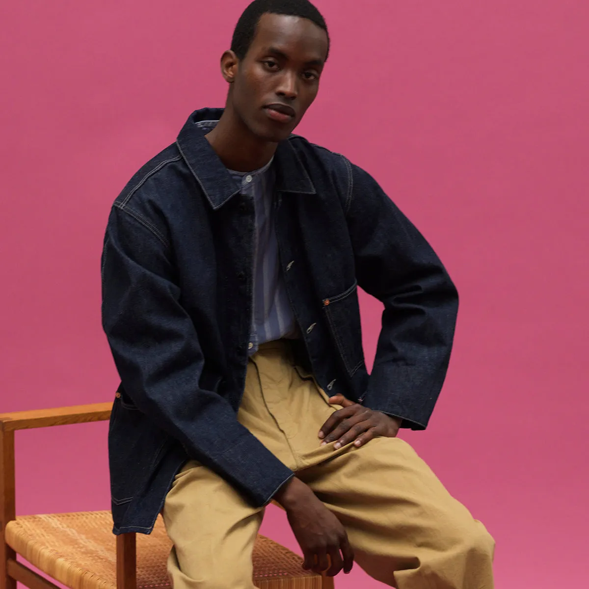 Tailor Denim Coverall【OR-403】 sold by Studio D'Artisan product image thumbnail 4