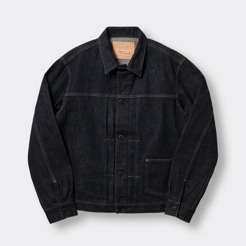 Tailor Denim Jacket【OR-401】 made by Orgueil