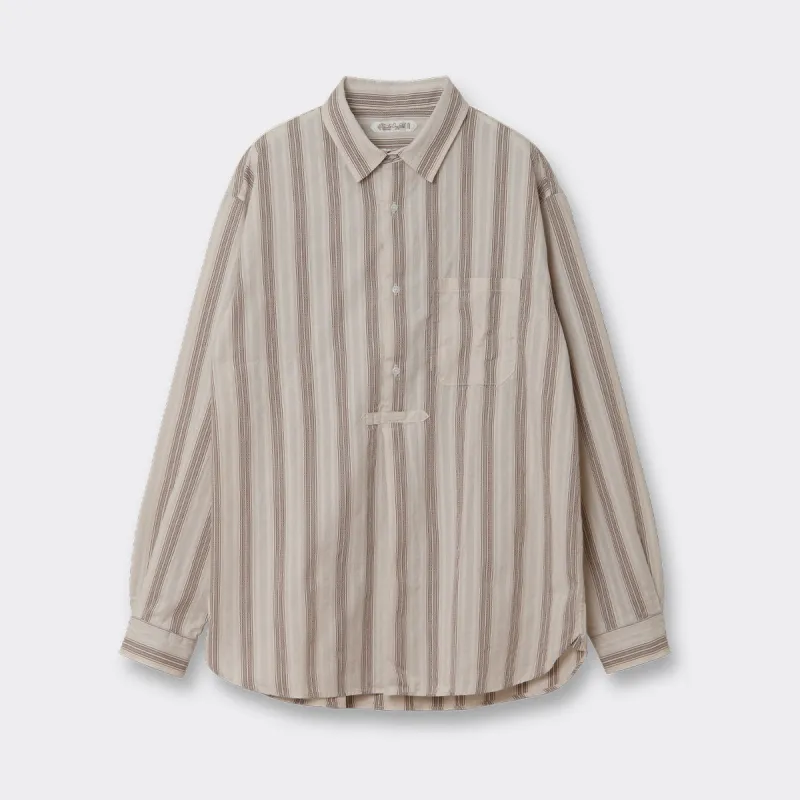 Dobby Pullover Shirt【OR-5113】 made by Orgueil
