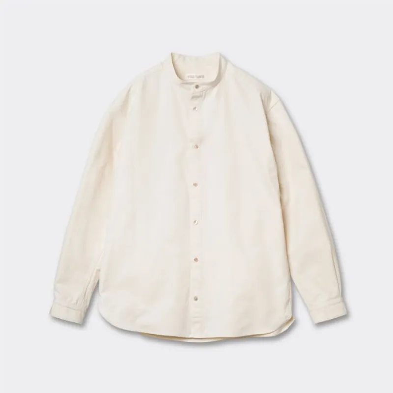 Band Collar Shirt【OR-5108】 made by Orgueil