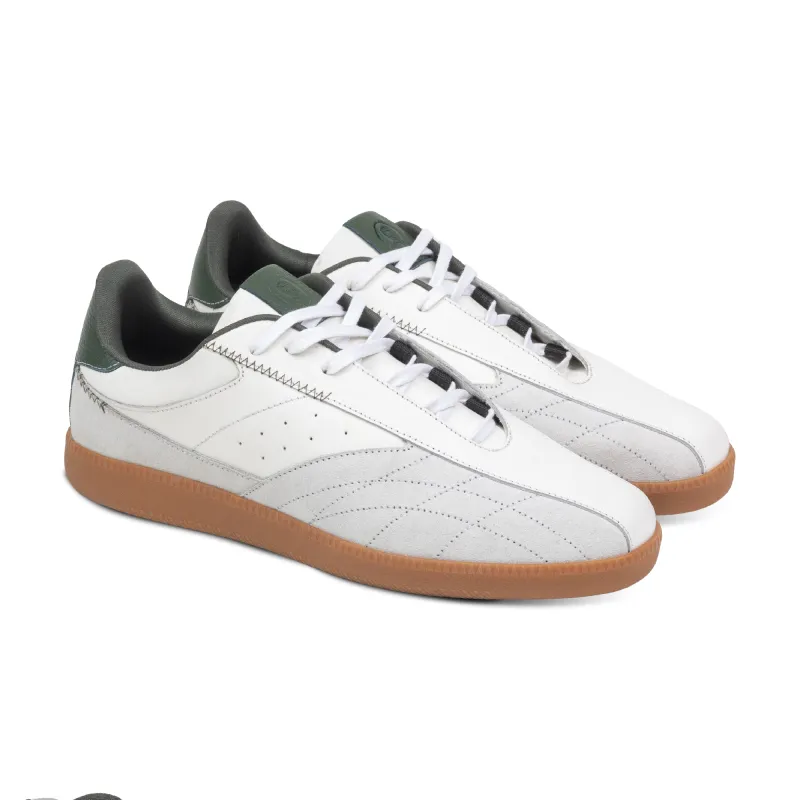 Union Sneakers White/Olive sold by Nappa Milano