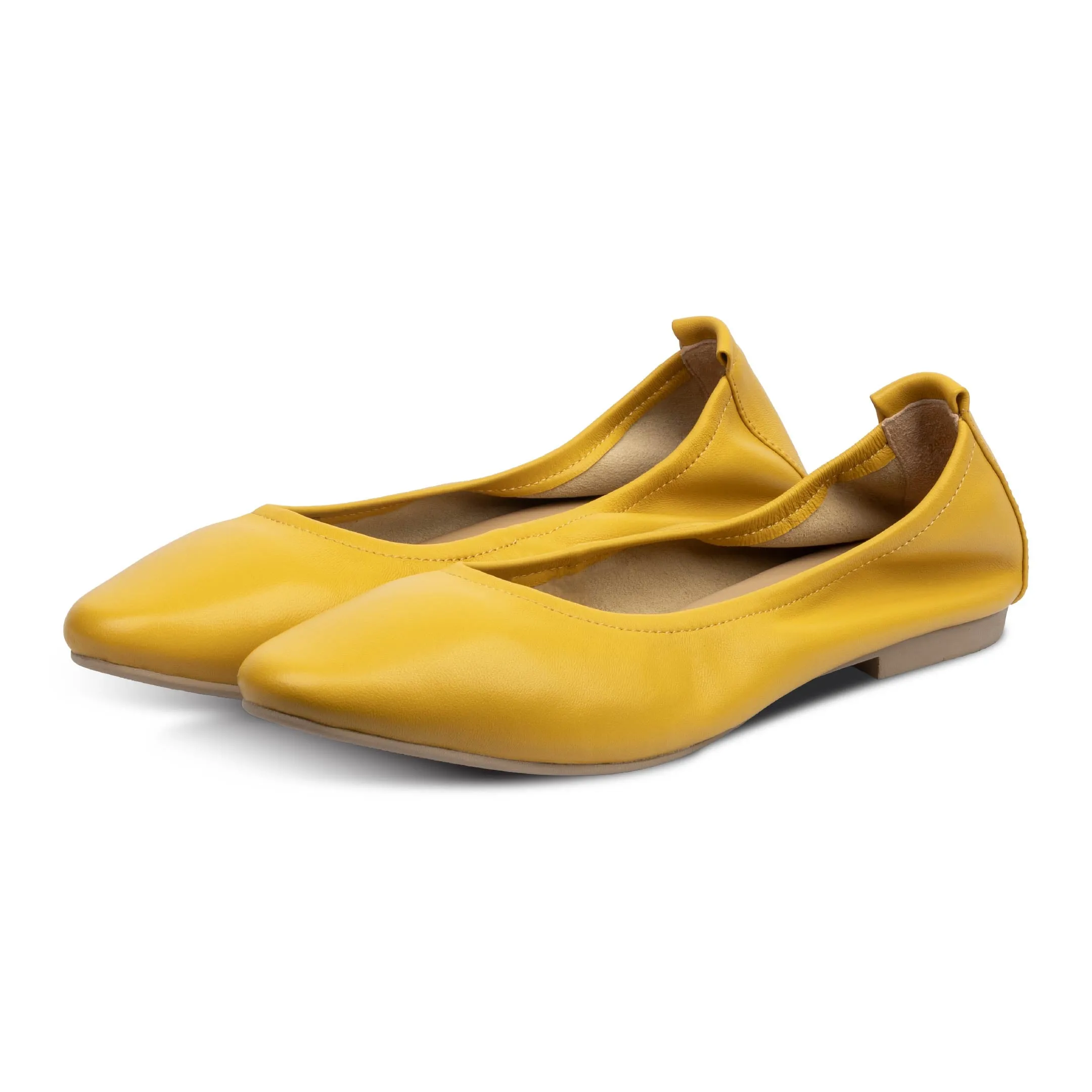 Lacy Classic Flats Yellow sold by Nappa Milano product image thumbnail 2