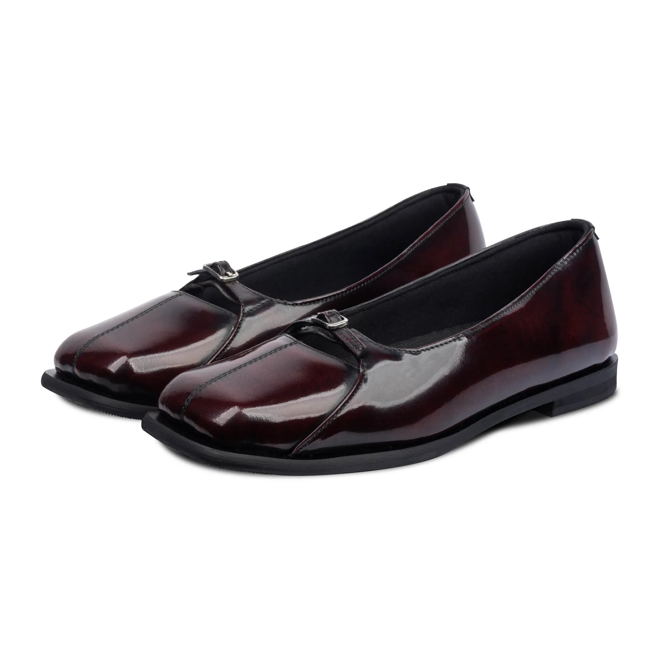 Piatta Belt Maroon sold by Nappa Milano product image thumbnail 2