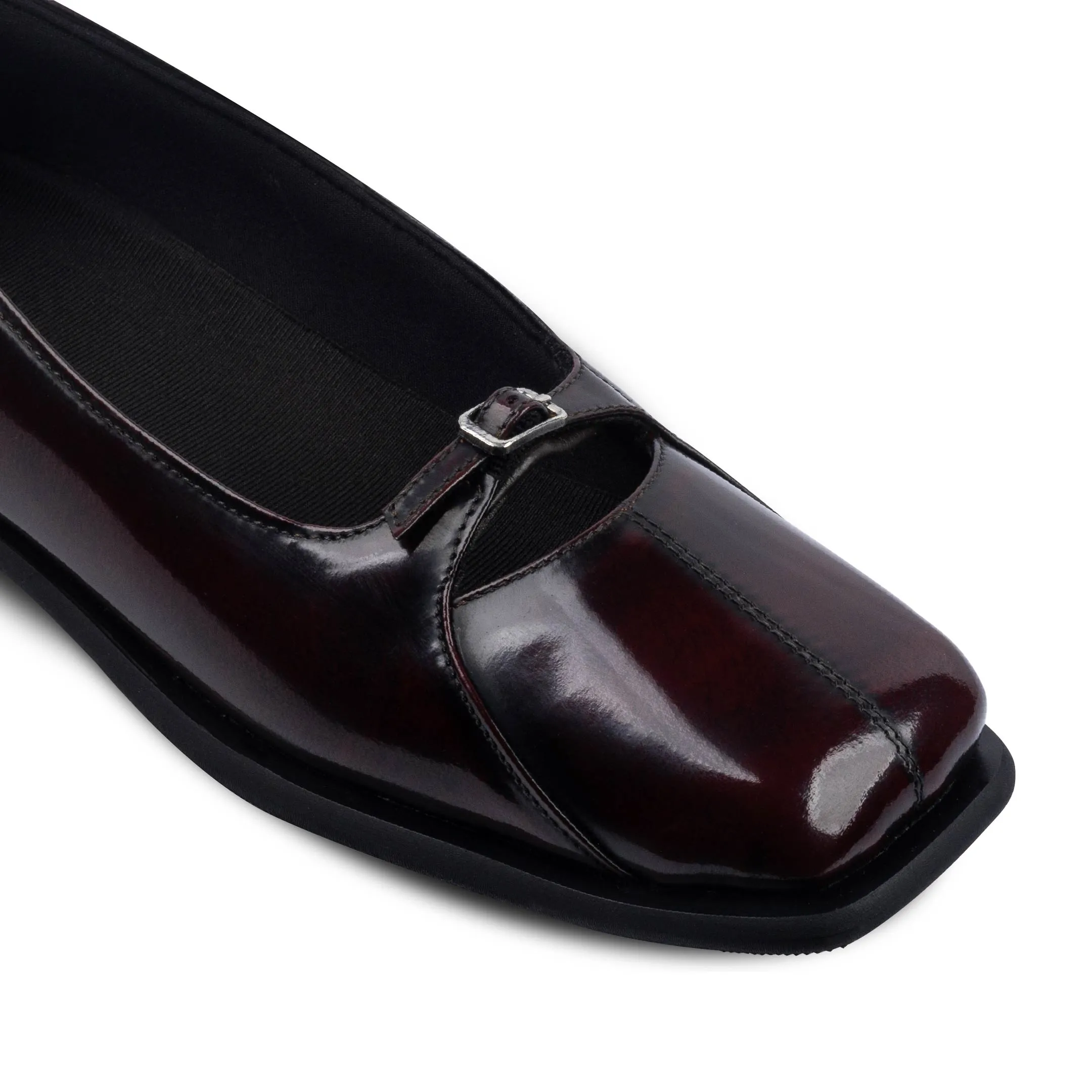 Piatta Belt Maroon sold by Nappa Milano product image thumbnail 4