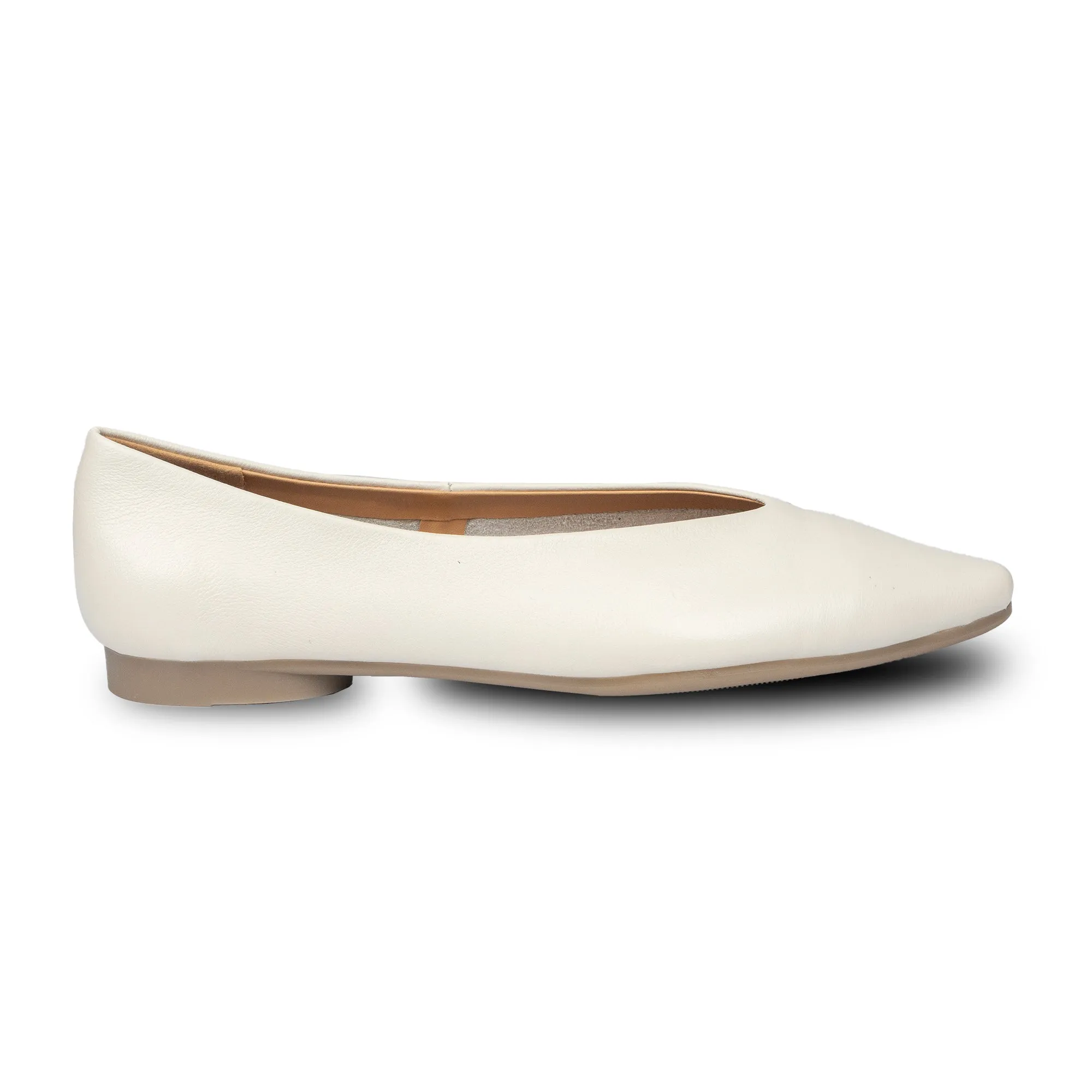 Rene Classic Flats Ivory sold by Nappa Milano product image thumbnail 3