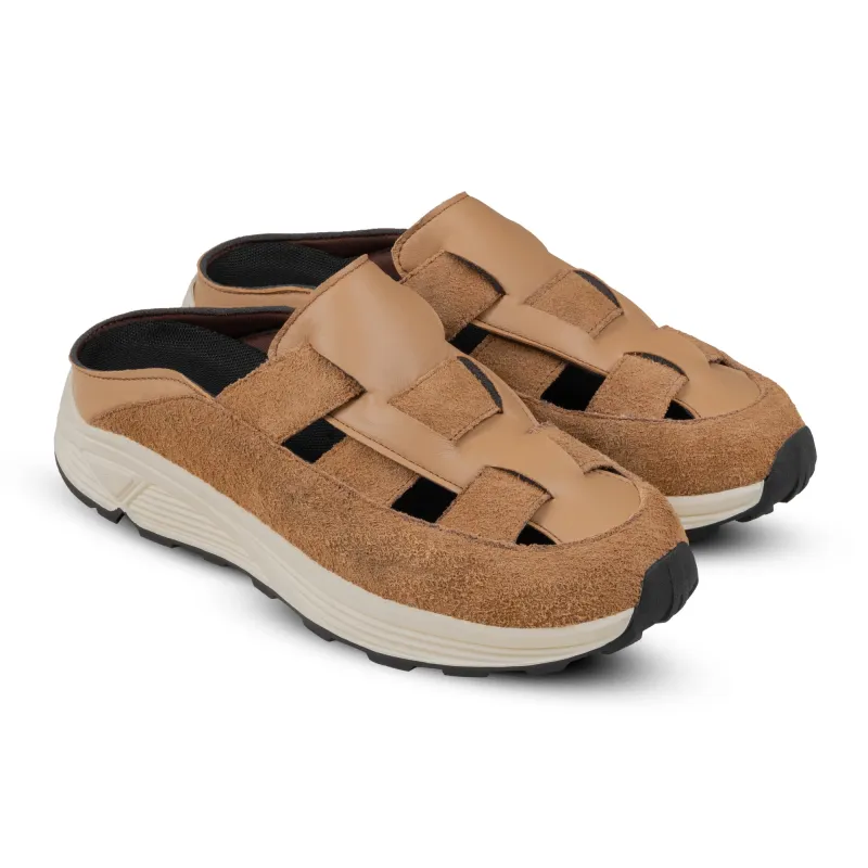 Roland Mules Brown made by Nappa Milano