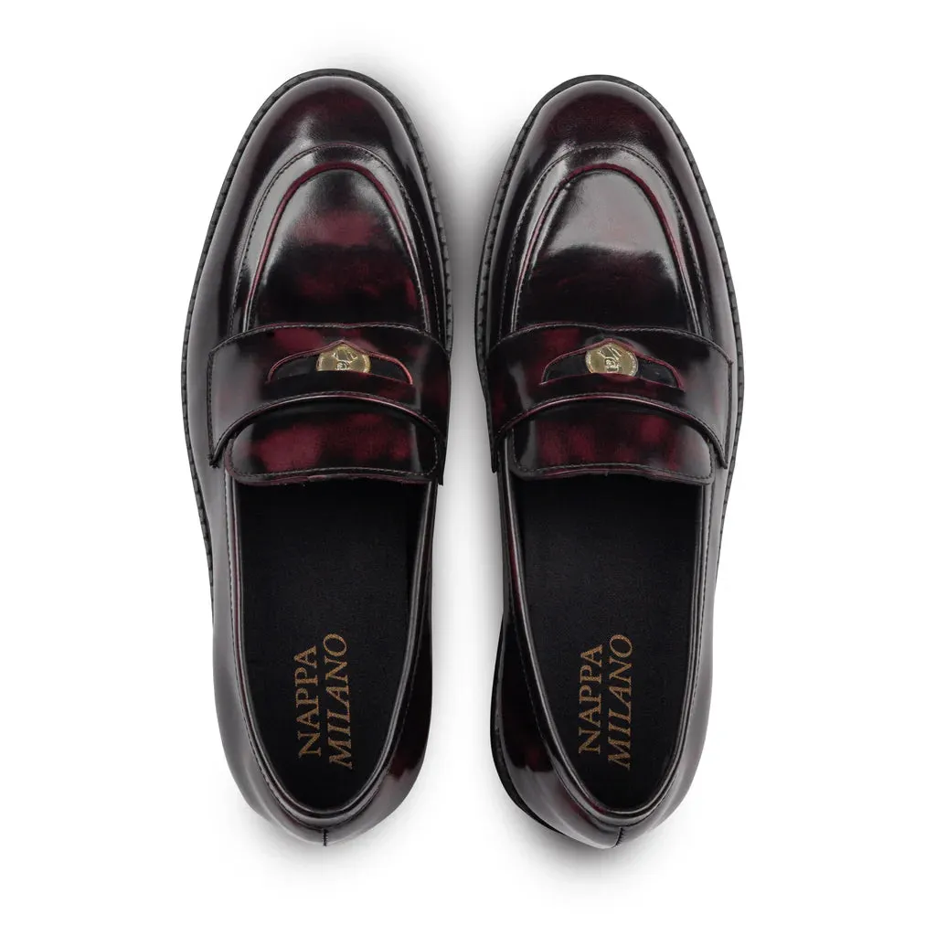 Quinn Penny Maroon sold by Nappa Milano product image thumbnail 4