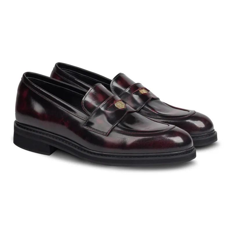 Quinn Penny Maroon made by Nappa Milano