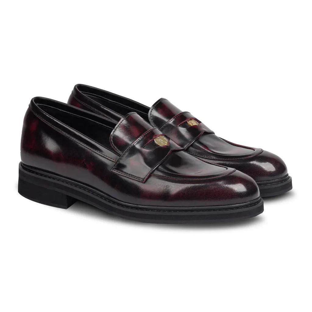 Quinn Penny Maroon sold by Nappa Milano