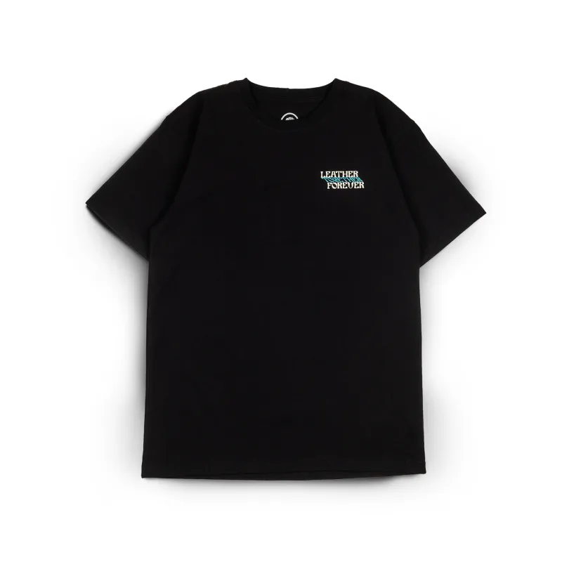 Leather Forever Black T-Shirt sold by Nappa Milano