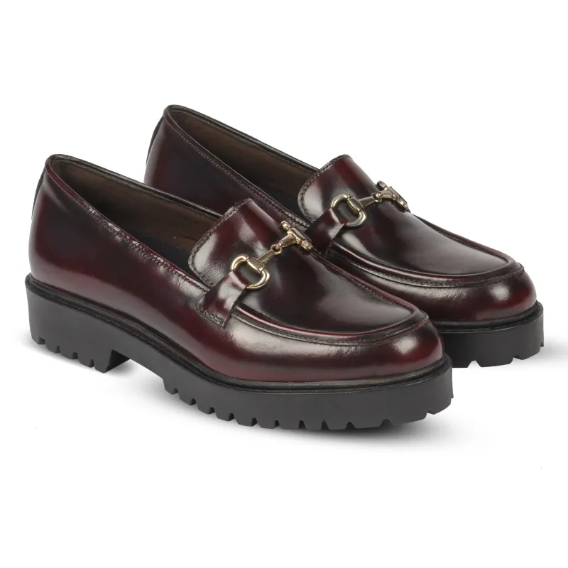 Pam Buckle Maroon (Women) sold by Nappa Milano