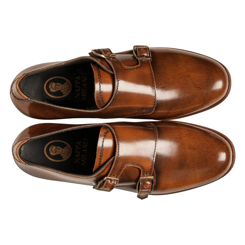 Gilly Monkstrap Tan Women sold by Nappa Milano product image thumbnail 4