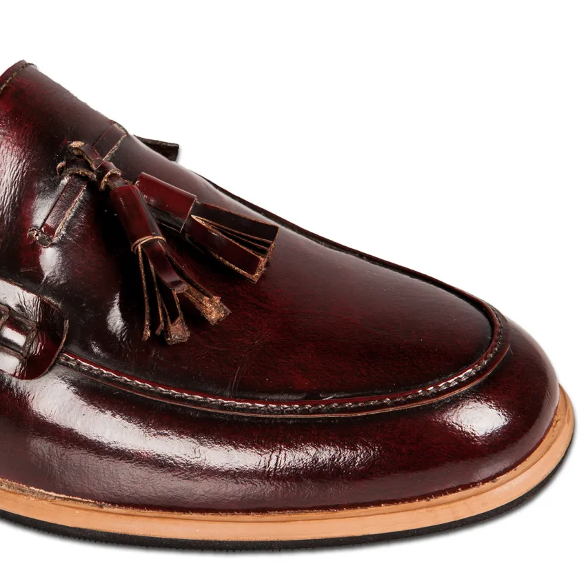 Gilly Tassel Maroon Women sold by Nappa Milano product image thumbnail 3