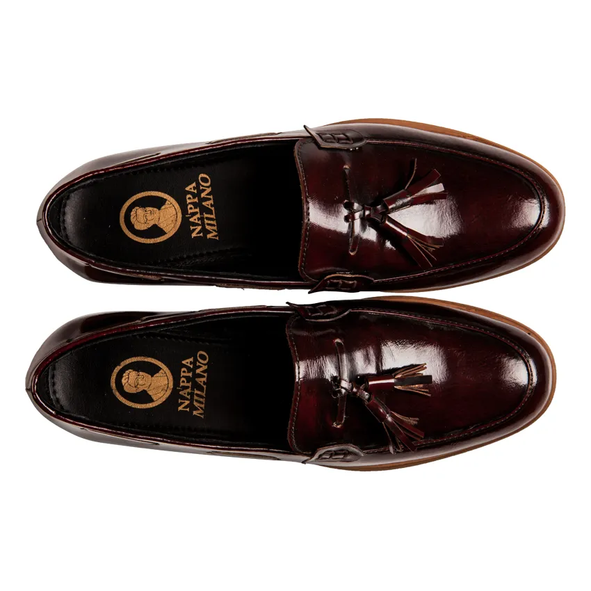 Gilly Tassel Maroon Women sold by Nappa Milano product image thumbnail 4