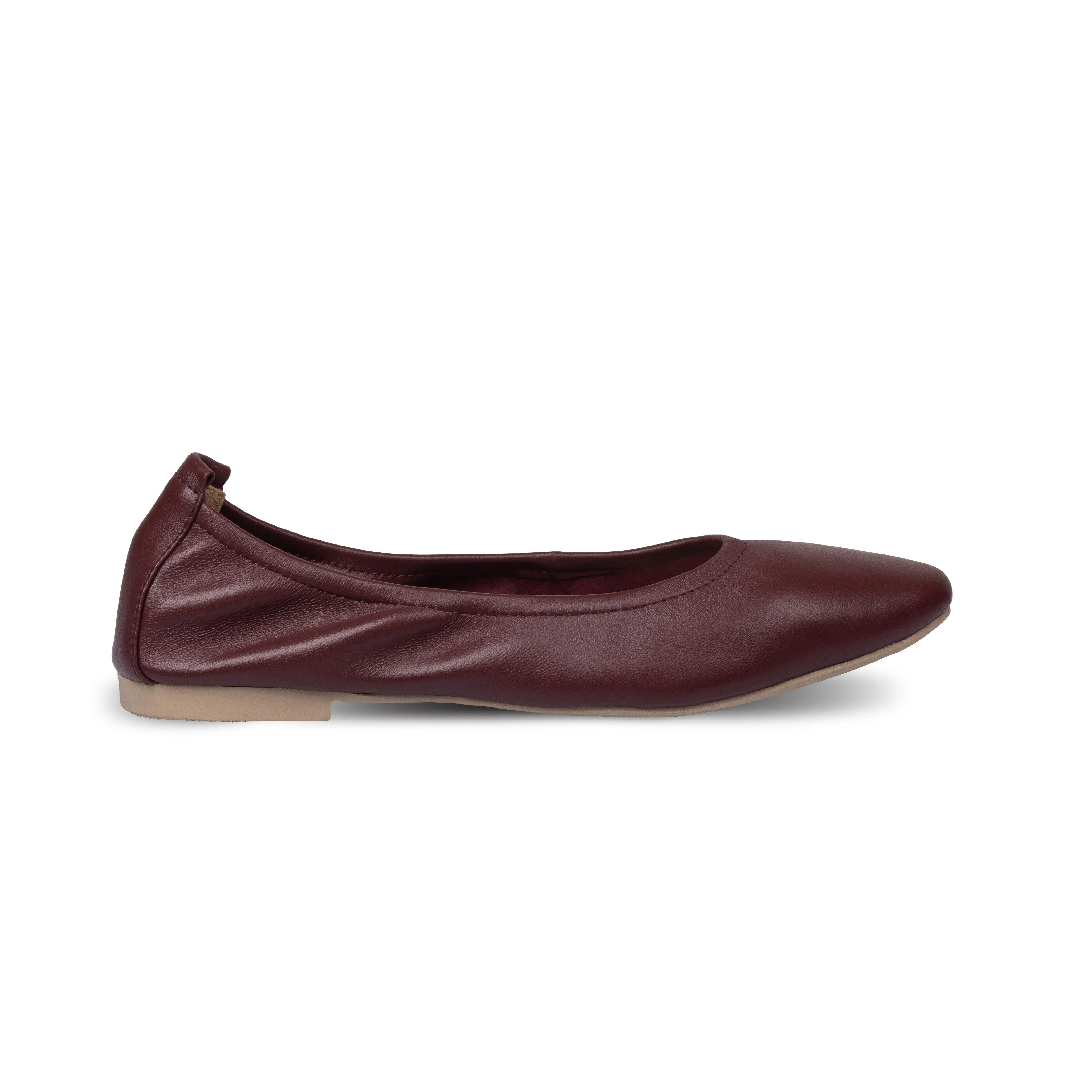 Lacy Classic Flats Maroon sold by Nappa Milano product image thumbnail 3