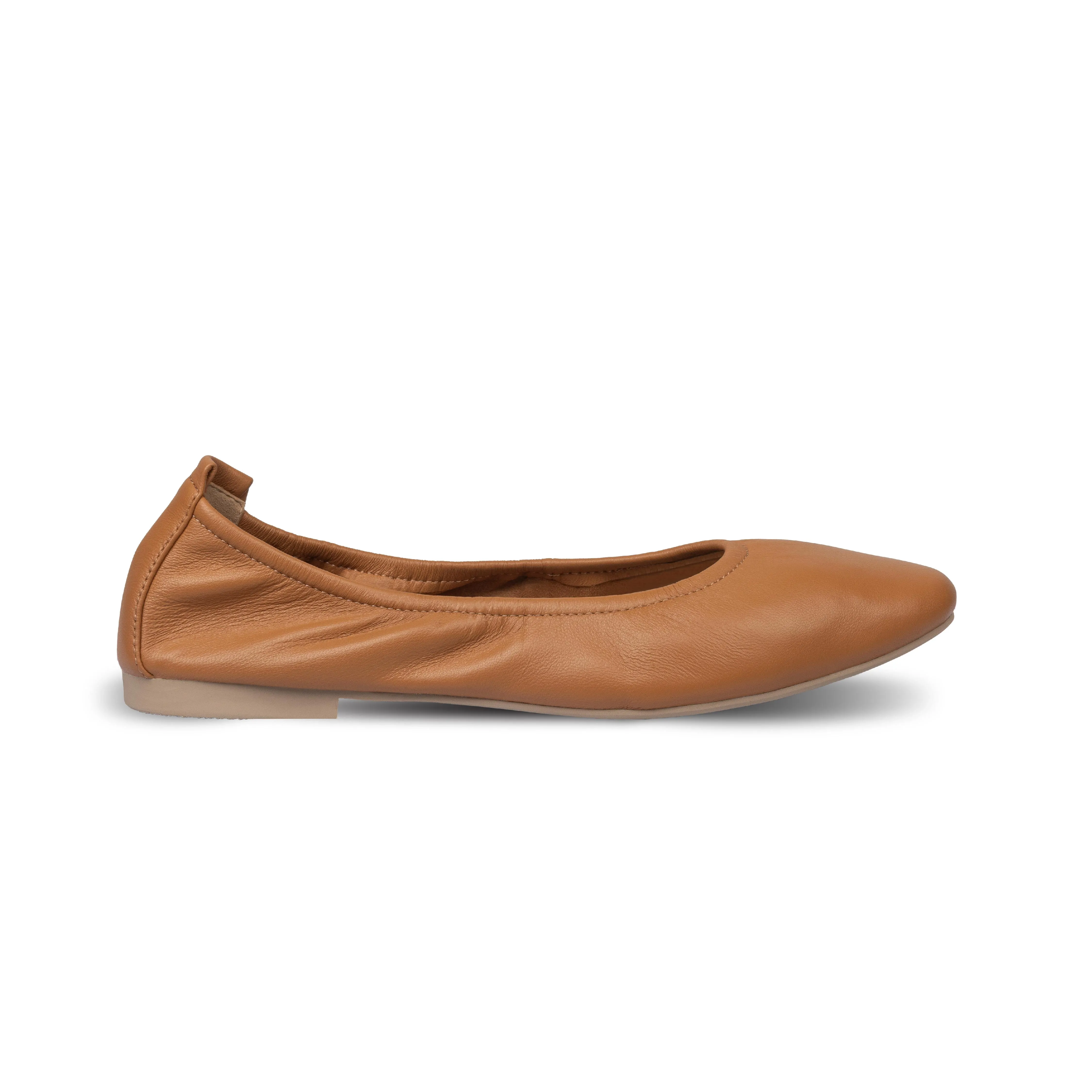 Lacy Classic Flats Tan sold by Nappa Milano product image thumbnail 3