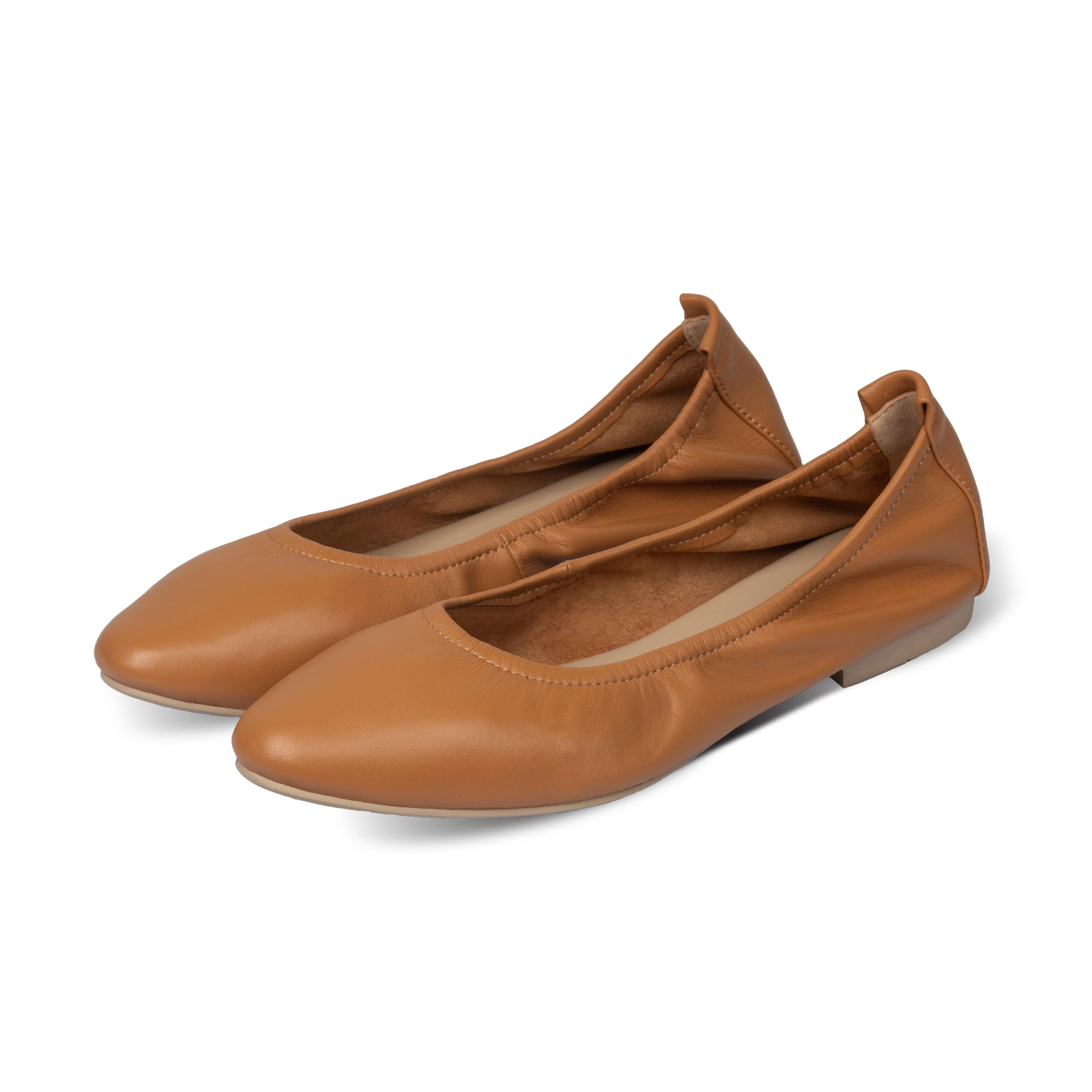 Lacy Classic Flats Tan sold by Nappa Milano product image thumbnail 2