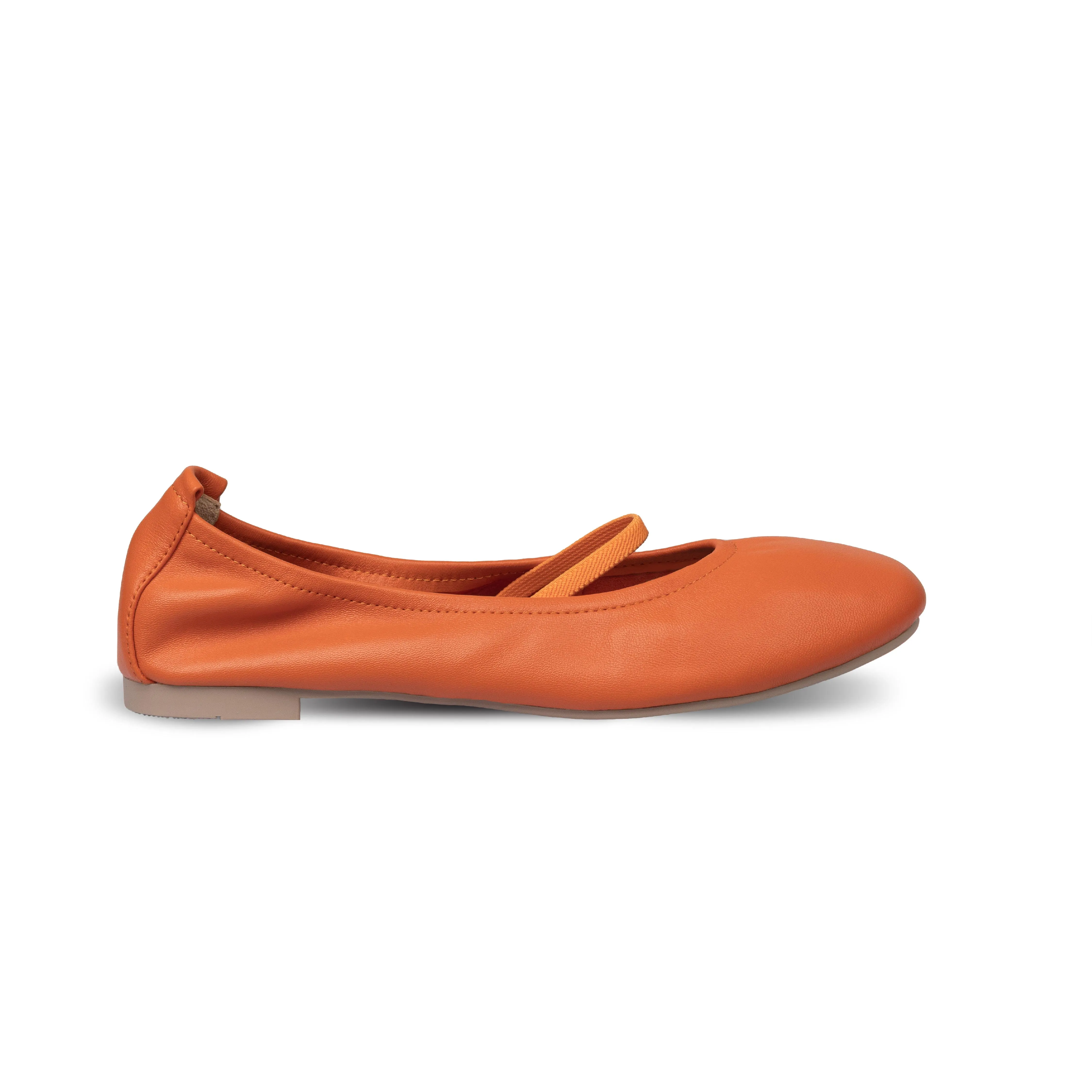 Lacy Ballet Flats Orange sold by Nappa Milano product image thumbnail 3