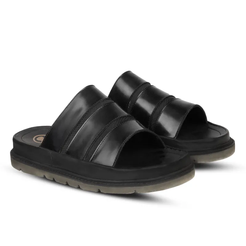 Luz Triple Strap Black (Men) sold by Nappa Milano