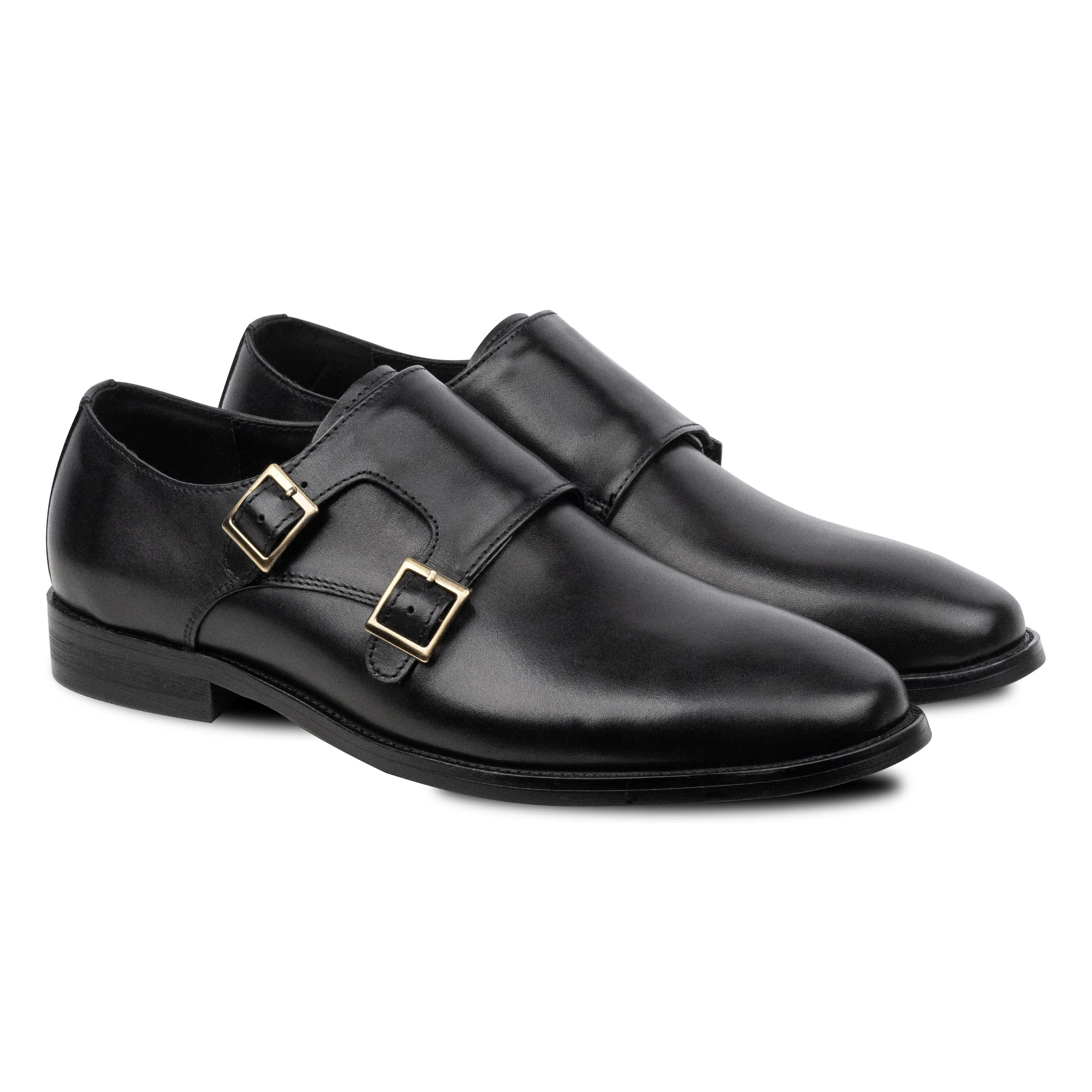 Damian Monkstrap Black sold by Nappa Milano